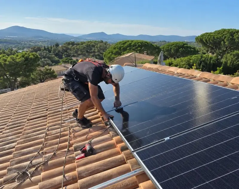 Installateur panneaux solaires Semussac — pose photovoltaïque sur toiture